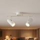 Sophisticated White LED Spotlights On White Bar 3000K Sophisticated White LED Spotlights On White Bar 3000K